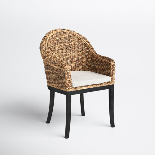 Joss & Main Rowan Arm Chair in Brown & Reviews Wayfair